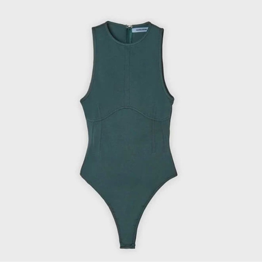 Maniere De Voir Green Bodysuit